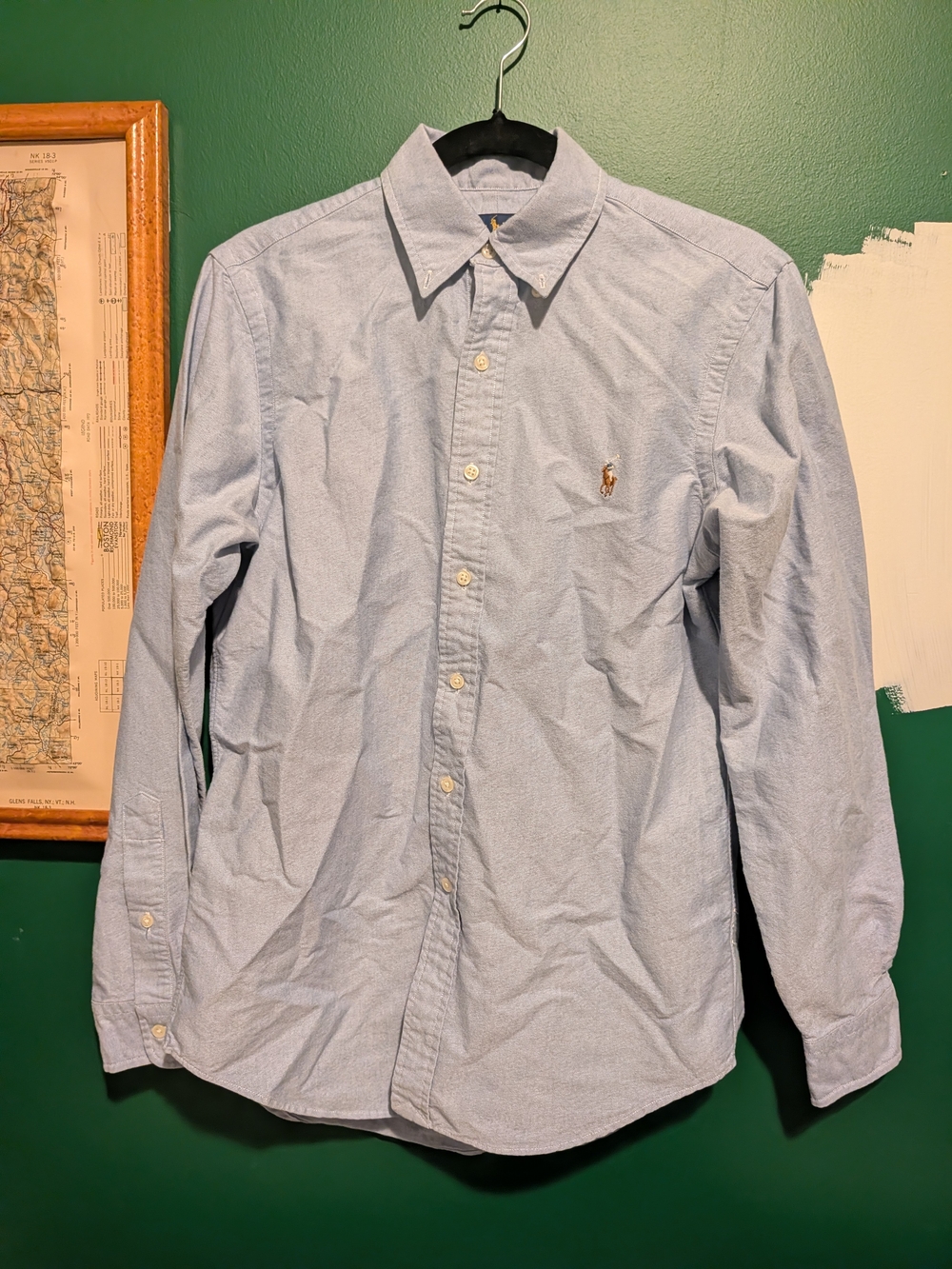 Ralph Lauren Light Blue Button-Down Oxford Shirt